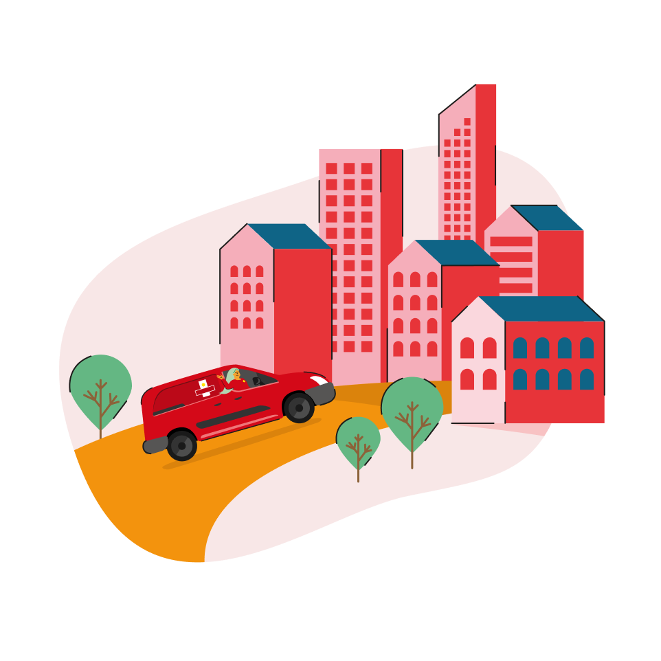 RM WEB 29 Van driving through town 01