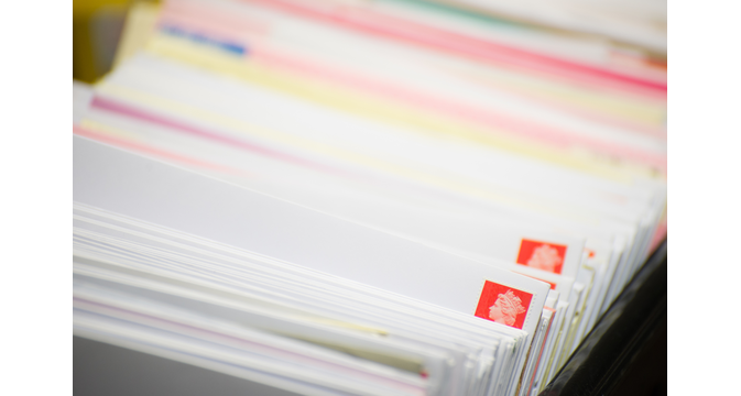 Mail Centre envelopes close up 01