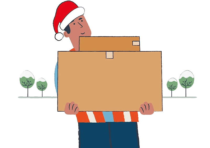 PFW driver xmas delivery