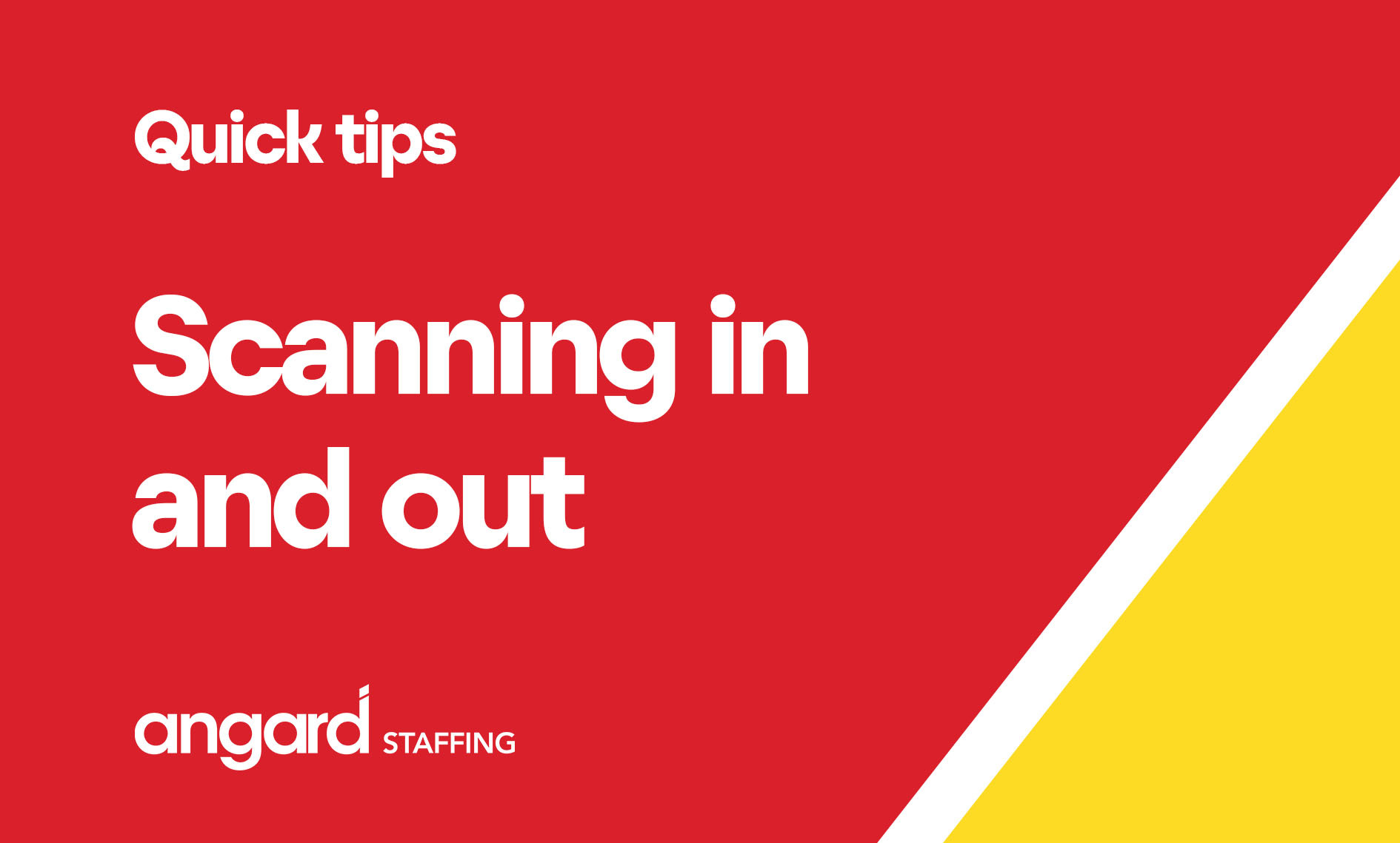 Scanning in and out 5