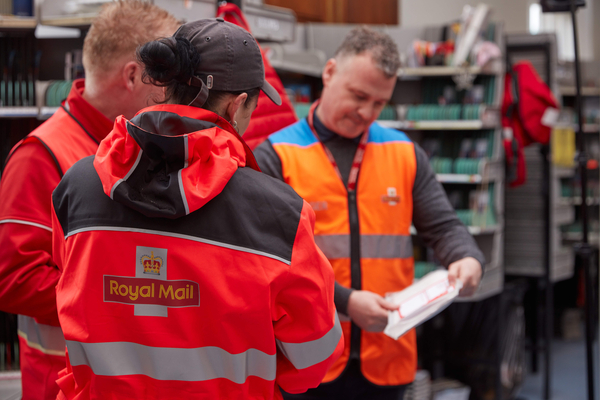 Royal mail staff